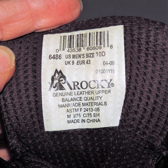 Rocky steel toe safety boots main image 3